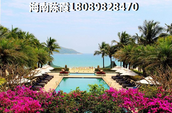 海南三亚海景房推荐：中交海棠麓湖，touzi自住两相宜！